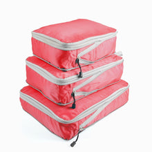 Load image into Gallery viewer, Set of 3 Compression Packing Cube Travel Luggage Organizer Bags