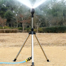 Load image into Gallery viewer, 360° Rotating Garden Sprinkler with Tripod Stand