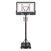 Load image into Gallery viewer, Wheeled Portable Outdoor Basketball Hoop Set 4.4-10 FT