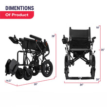 Load image into Gallery viewer, Foldable Electric Wheelchair For Seniors