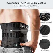 Load image into Gallery viewer, Lower Back Brace