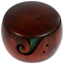 Load image into Gallery viewer, Wooden Crafting Crochet Yarn Bowl