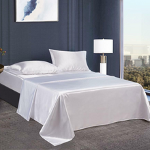 Load image into Gallery viewer, Premium Silky Feel Cooling Luxury Satin Bed Sheets Set