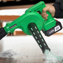 Load image into Gallery viewer, Powerful 2 in 1 Rechargeable Cordless Leaf Lawn Duster Blower
