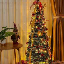 Load image into Gallery viewer, Decorated Space Saving Collapsible Pop Up Lighted Christmas Tree 6FT