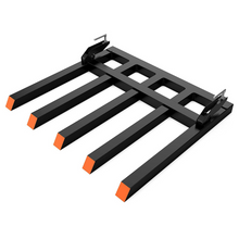 Load image into Gallery viewer, Heavy Duty Skid Steer Loader Fork Attachment