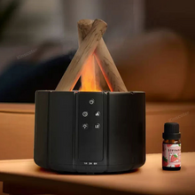 Load image into Gallery viewer, Simulated Campfire Flame Humidifier – Aromatherapy Essential Oil Diffuser