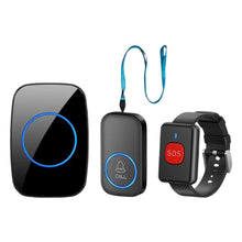 Load image into Gallery viewer, Wireless Elderly Call Button Pager Watch