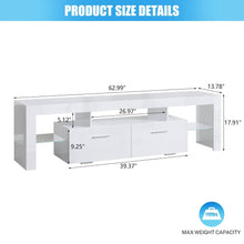 Load image into Gallery viewer, TV Stand with Led Lights