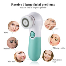 Load image into Gallery viewer, Facial Cleansing Brush Electric
