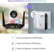 Load image into Gallery viewer, WiFi Range Extender Signal Booster