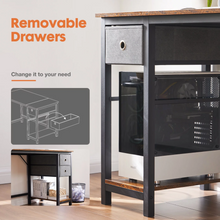 Load image into Gallery viewer, Computer Desk With Drawer
