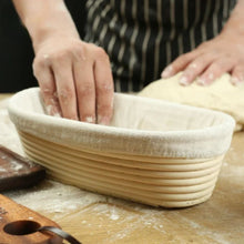 Load image into Gallery viewer, Bread Proofing Dough Rising Banneton Bakery Basket