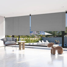 Load image into Gallery viewer, Large Outdoor Patio Roller Window Shades Blinds