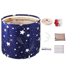 Load image into Gallery viewer, Large Collapsible Portable Insulated Adult Bathtub