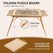 Load image into Gallery viewer, Puzzle Tables With Drawers