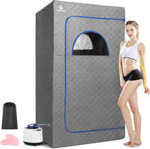 Load image into Gallery viewer, Personal Portable Indoor Outdoor Home Steam Sauna Kit