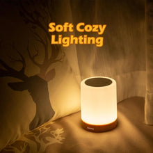 Load image into Gallery viewer, LED Touch Sensor Bedside Table Lamp With Remote