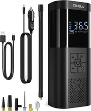 Load image into Gallery viewer, Portable Electric Air Compressor Tire Inflator Pump