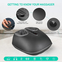 Load image into Gallery viewer, Shiatsu And Kneading Foot Massager With Heat Vibration And Air Compression