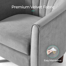 Load image into Gallery viewer, Accent Chair with Ottoman