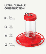 Load image into Gallery viewer, 16 OZ Hummingbird Feeder