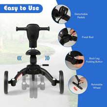 Load image into Gallery viewer, 4-in-1 Toddler Tricycle Bike