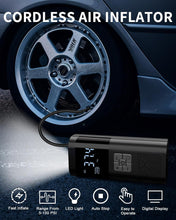 Load image into Gallery viewer, Portable Electric Air Compressor Tire Inflator Pump