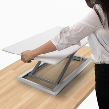 Load image into Gallery viewer, Adjustable Standing Work Desk Converter Computer Monitor Laptop Riser