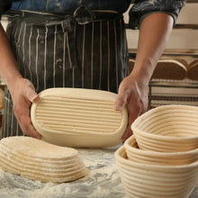 Load image into Gallery viewer, Bread Proofing Dough Rising Banneton Bakery Basket