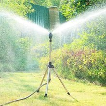 Load image into Gallery viewer, 360° Rotating Garden Sprinkler with Tripod Stand