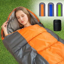 Load image into Gallery viewer, Four Seasons Backpacking Camping Waterproof Sleeping Bag for Adults