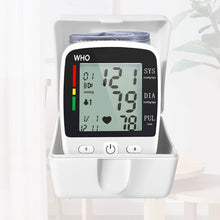 Load image into Gallery viewer, Rechargeable Digital Wrist Blood Pressure Monitor Cuff