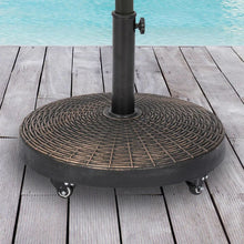 Load image into Gallery viewer, Heavy Duty Outdoor Patio Umbrella Base with Wheels