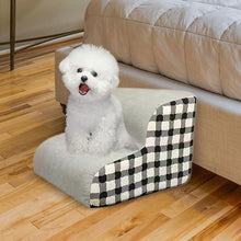 Load image into Gallery viewer, Memory Foam Small Dog Stairs Steps for Bed or Sofa