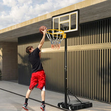 Load image into Gallery viewer, Wheeled Portable Outdoor Basketball Hoop Set 4.4-10 FT