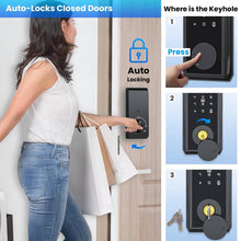 Load image into Gallery viewer, Smart Keyless Digital Deadbolt Door Lock