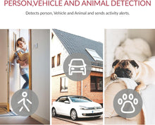 Load image into Gallery viewer, 2-Pack Indoor Security Camera With Night Vision And Audio