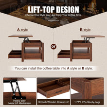 Load image into Gallery viewer, Lift Top Coffee Table