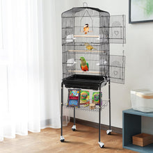 Load image into Gallery viewer, Rolling Bird Parrot Stand Cage
