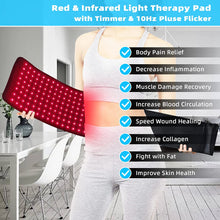 Load image into Gallery viewer, Medical-Grade At-Home Infrared Light Therapy Pad Belt For Pain Relief