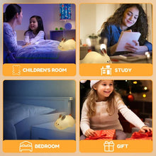 Load image into Gallery viewer, Kids Cute Touch Bunny Night Light