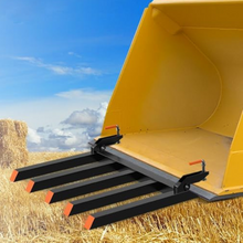 Load image into Gallery viewer, Heavy Duty Skid Steer Loader Fork Attachment