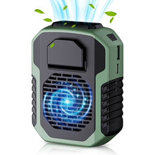 Load image into Gallery viewer, Rechargeable Portable Wireless Mini Clip On Waist Belt Fan