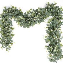 Load image into Gallery viewer, Realistic Faux Eucalyptus Garland for Home / Party Decoration