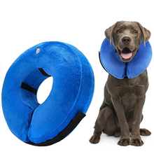 Load image into Gallery viewer, Soft Inflatable Neck Protector Circular Dog Cone