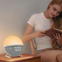 Load image into Gallery viewer, Natural Light Simulator Alarm Clock Wake Up Sunrise Lamp