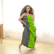 Load image into Gallery viewer, Four Seasons Backpacking Camping Waterproof Sleeping Bag for Adults