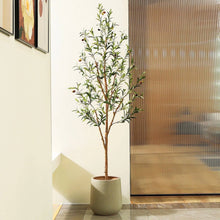 Load image into Gallery viewer, Faux Olive Tree