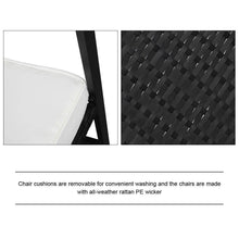 Load image into Gallery viewer, Outdoor Wicker Rocking Chair Set Of 3